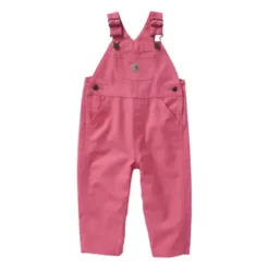 Toddler Girls' Carhartt Washed Canvas Bib Overalls 5 Toddler Girls' Carhartt Washed Canvas Bib Overalls -Carhartt 19621934791 2