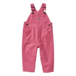 Baby Girls' Carhartt Canvas Bib Overalls