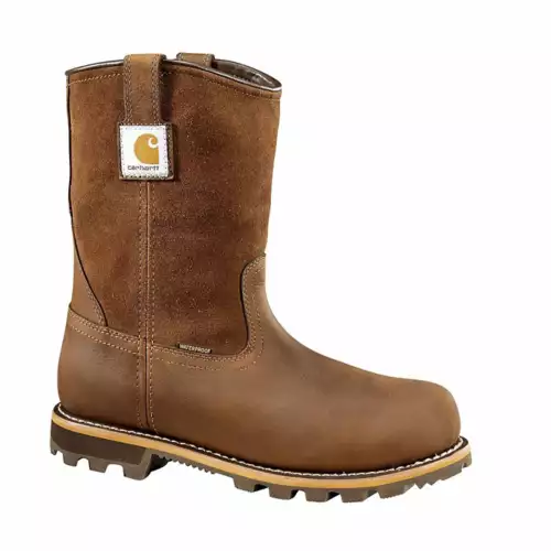 Men's Carhartt Wellington 10" Pull On Soft Toe Waterproof Work Boots Men's Carhartt Wellington 10" Pull On Soft Toe Waterproof Work Boots -Carhartt 84781607649