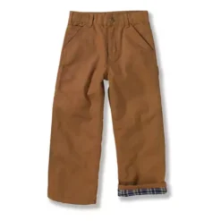 Carhartt Flannel Lined Canvas Dungaree 7 Carhartt Flannel Lined Canvas Dungaree -Carhartt 88450379618 3