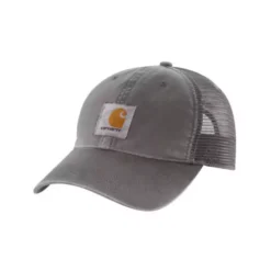 Adult Carhartt Canvas Mesh-Back Snapback Hat