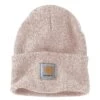 'Carhartt' Acrylic Watch Knit Hat - Ash Rose -Carhartt A18 P31 MF22 e 1024x1024@2x