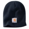 'Carhartt' Men's Acrylic Knit Beanie - Navy 1 'Carhartt' Men's Acrylic Knit Beanie - Navy -Carhartt A205 NVY S19 1024x1024@2x