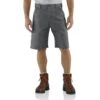 'Carhartt' Men's Loose Fit Canvas Utility Work Short - Fatigue 2 'Carhartt' Men's Loose Fit Canvas Utility Work Short - Fatigue -Carhartt B147FAT MF18 1024x1024@2x