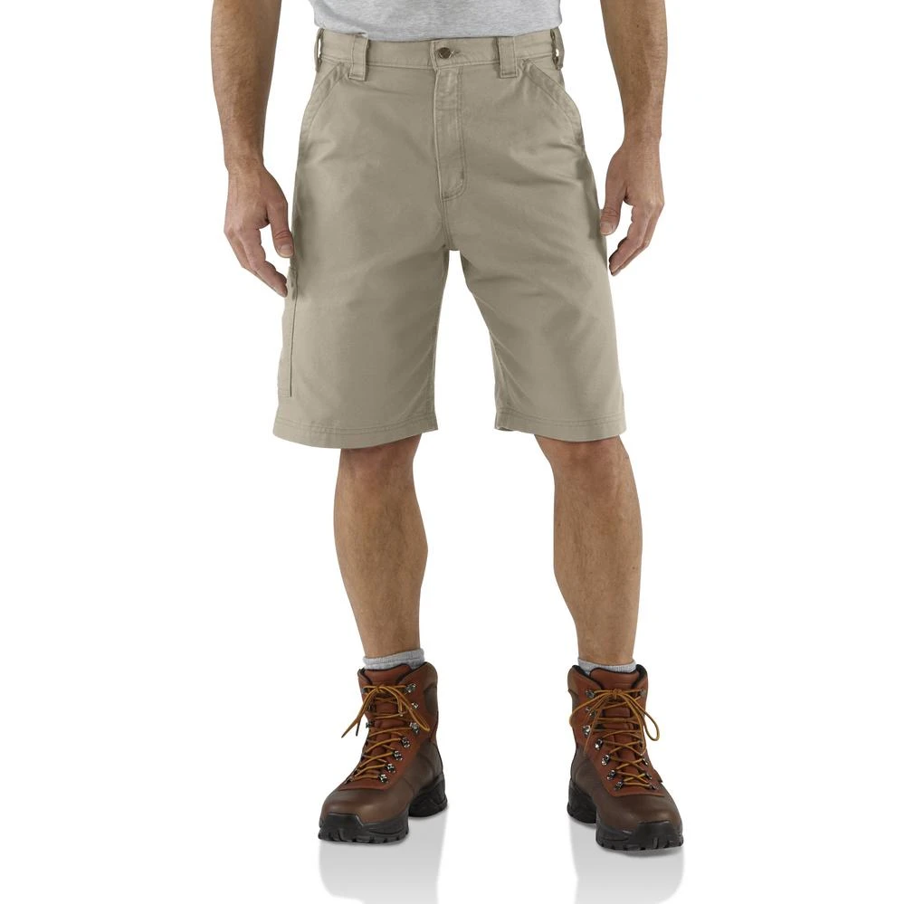'Carhartt' Men's Loose Fit Canvas Utility Work Short - Tan 'Carhartt' Men's Loose Fit Canvas Utility Work Short - Tan -Carhartt