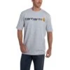 'Carhartt' Men's Heavyweight Logo T-Shirt - Heather Gray -Carhartt Carhartt Men s Heather Gray T Shirt K195 HGY S 1 1024x 07f1aa48 89cb 4b5b b443 d6409bf9a996 1024x1024@2x
