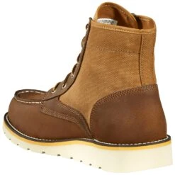 'Carhartt' Men's 6" Wedge EH Soft Toe - Brown -Carhartt FW6035 4 1024x1024@2x