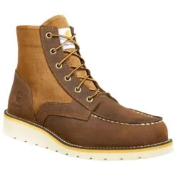 'Carhartt' Men's 6" Wedge EH Soft Toe - Brown -Carhartt FW6035 main 1024x1024@2x