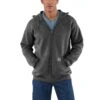 'Carhartt' Men's Loose Fit Midweight Full Zip Sweatshirt - Carbon Heather -Carhartt K122026 MF18 1 1024x1024@2x