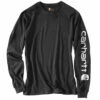 'Carhartt' Men's Heavyweight Sleeve Logo T-Shirt - Black -Carhartt K231 001 S19 1024x1024@2x