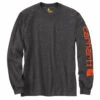 'Carhartt' Men's Heavyweight Sleeve Logo T-Shirt - Carbon Heather -Carhartt K231 CRH S19 1024x1024@2x