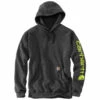 'Carhartt' Men's Midweight Logo Hoodie - Carbon Heather -Carhartt K288 026 MS20 1024x1024@2x