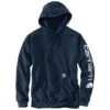 'Carhartt' Men's Midweight Logo Hoodie - New Navy 2 'Carhartt' Men's Midweight Logo Hoodie - New Navy -Carhartt K288 472 MS20 1024x1024@2x