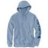 'Carhartt' Men's Midweight Logo Hoodie - Alpine Blue Heather -Carhartt K288 H74 MF22 e 1 1024x1024@2x