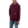 'Carhartt' Men's Midweight Logo Sleeve Hoodie - Port 1 'Carhartt' Men's Midweight Logo Sleeve Hoodie - Port -Carhartt K288 PRT MF21 b 1024x1024@2x