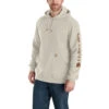 'Carhartt' Men's Midweight Logo Hoodie - Malt -Carhartt K288 W03 MF22 b 1024x1024@2x