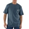 'Carhartt' Men's Loose Fit Heavyweight Pocket T-Shirt - Bluestone -Carhartt K87BLS MF18 1024x1024@2x