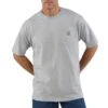 'Carhartt' Men's Loose Fit Heavyweight Pocket T-Shirt - Heather Gray -Carhartt K87HGY MF18 1024x1024@2x