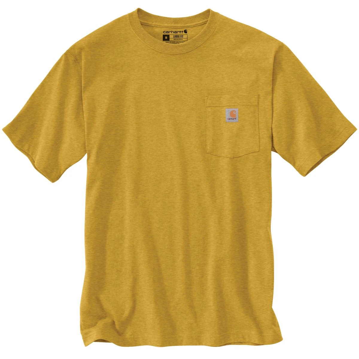 'Carhartt' Men's Loose Fit Pocket T-Shirt - Dijon Heather 'Carhartt' Men's Loose Fit Pocket T-Shirt - Dijon Heather -Carhartt