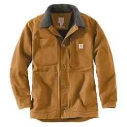 'Carhartt' Men's Full Swing Chore Coat - Carhartt Brown 4 'Carhartt' Men's Full Swing Chore Coat - Carhartt Brown -Carhartt carhartt brown carhartt work jackets 102707 211 44 1000 1024x1024@2x