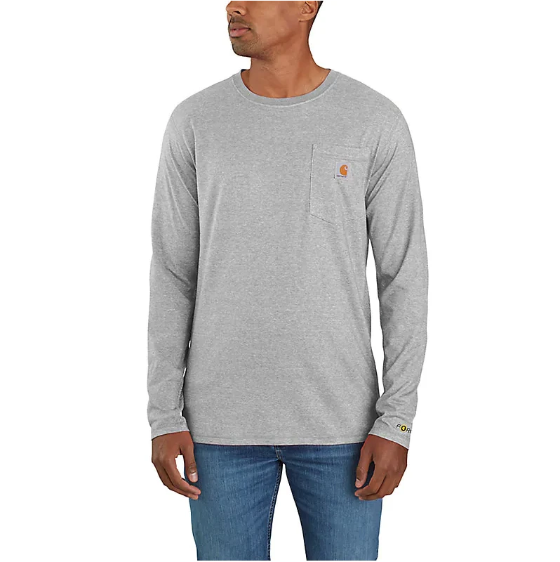'Carhartt' Men's Force® Relaxed Fit Midweight Pocket T-Shirt - Heather Grey 'Carhartt' Men's Force® Relaxed Fit Midweight Pocket T-Shirt - Heather Grey -Carhartt download 707946db a6bd 4b46 a88d